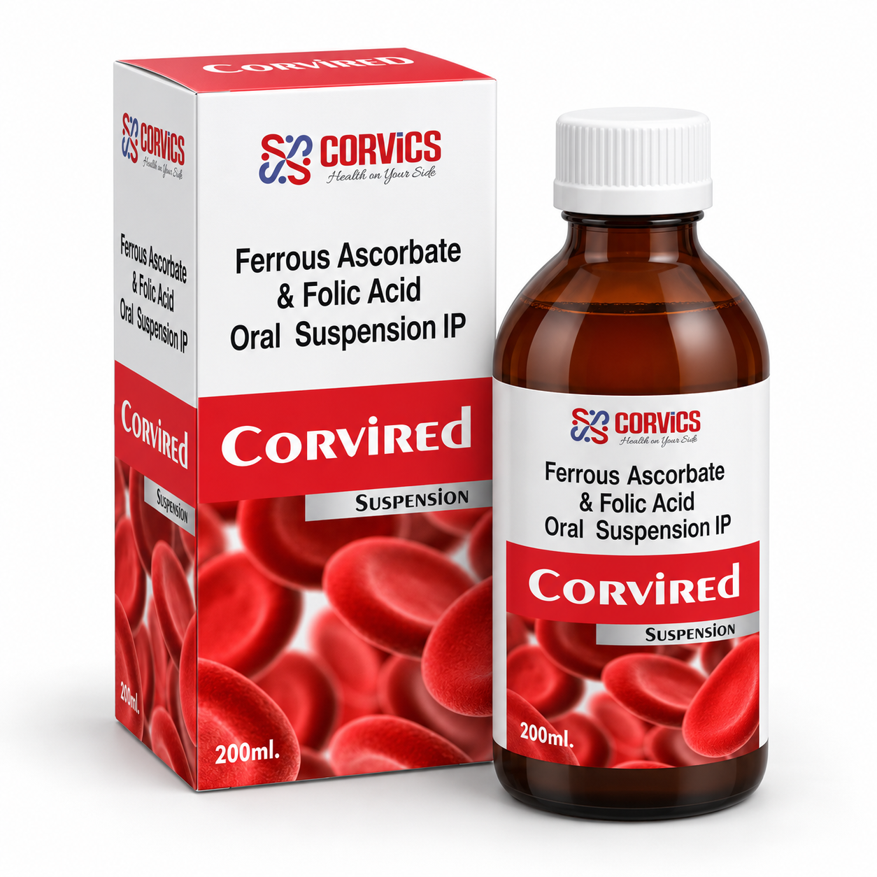 CORVIRED 3D packshot